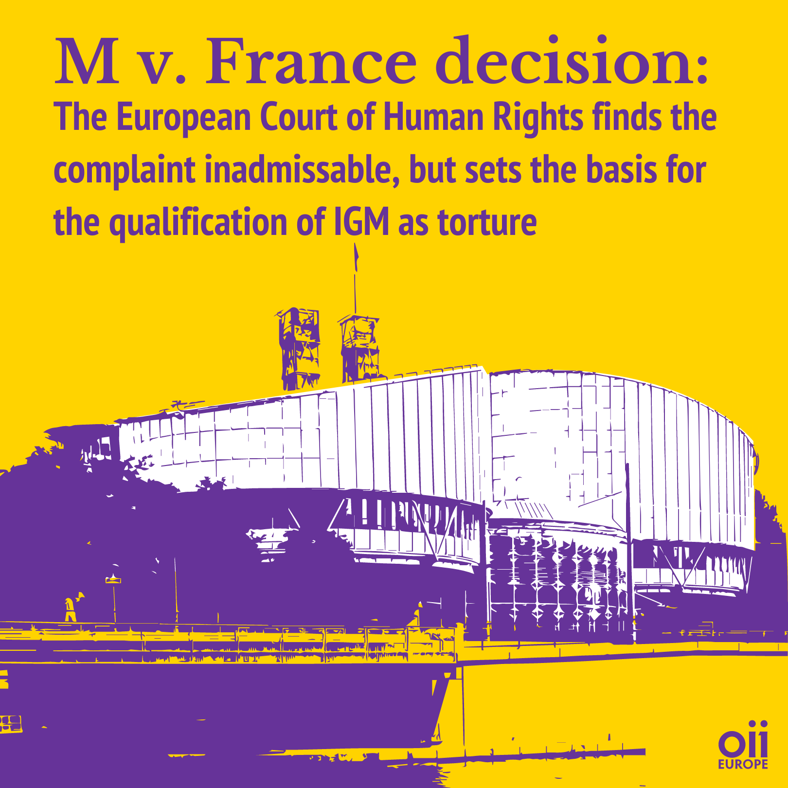 M v. France decision: